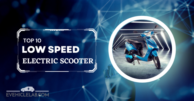 low speed electric scooter