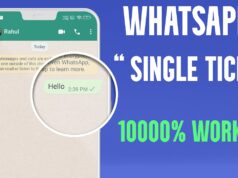 WhatsApp Single Tick But Online? (7 Ways To Fix!!)
